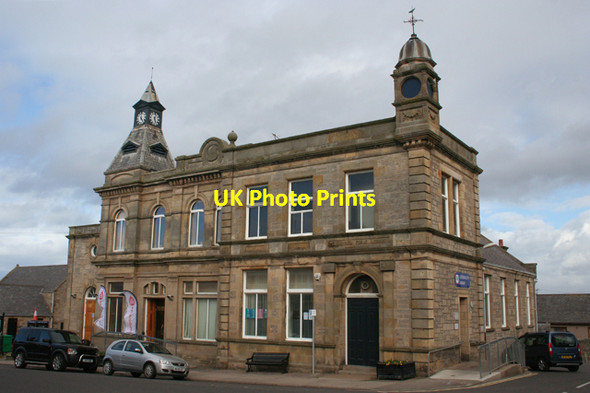 Photo 6"x4" Town Hall Lossiemouth c2014