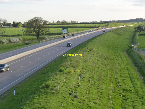 Photo 6"x4" A46 near East Stoke East Stoke\/SK7549 c2014