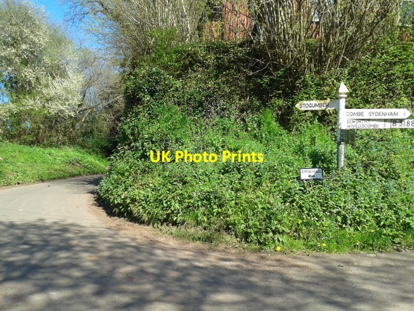 Photo 6"x4" Lane to Stogumber leaving the B3188 at Monksilver Monksilver c2014