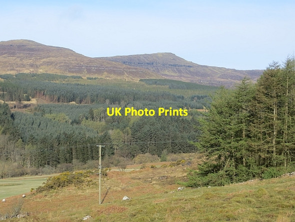 Photo 6"x4" Beinn na Sr\u00c3\u00a8ine Balnahard\/NM4534 c2014