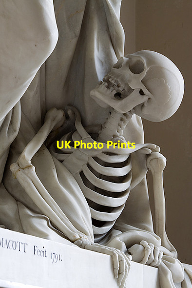 Photo 6"x4" St Mary Magdalene church, Sherborne: monument to James Dutton (detail 2) Sherborne\/SP1714 c2014