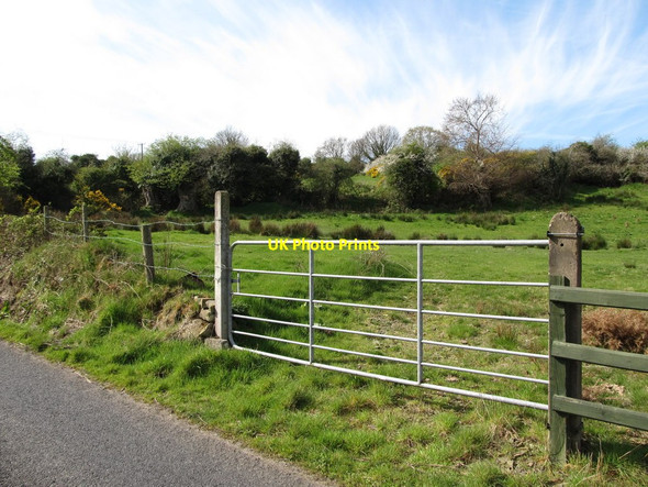 Photo 6"x4" Farmland and hedgerows west of Limekiln Road Bessbrook c2014