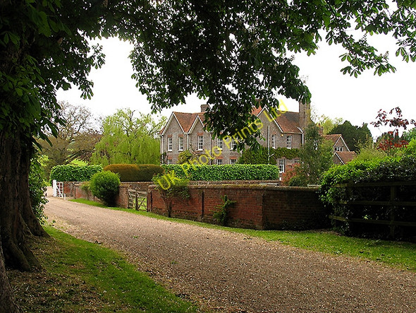 Photo 6"x4" Manor House Frilsham c2005