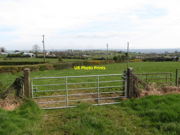 Photo 6"x4" Farmland north of Carrivekeeny Road Camlough c2014