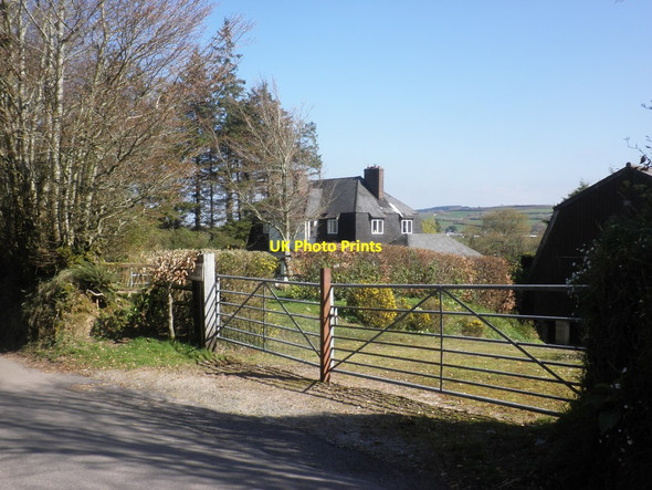 Photo 6"x4" House at Blagdon Hill Cutcombe c2014
