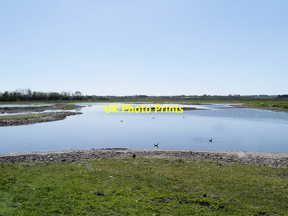 Photo 6"x4" View of The Mere from Raines Observatory Tarlscough c2014