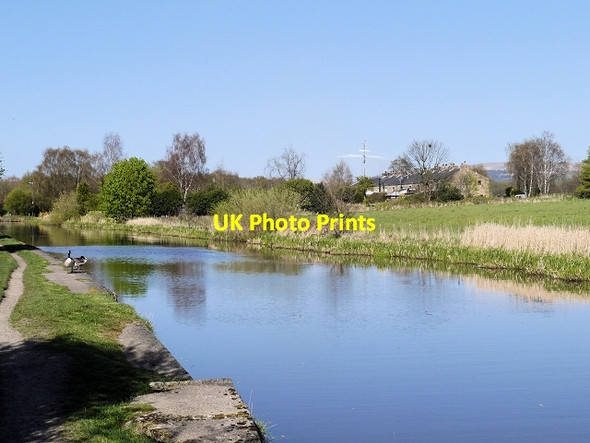 Photo 6"x4" Leeds and Liverpool Canal, North of Red Rock Bridge Standish\/SD5610 c2014