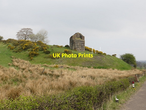 Photo 6"x4" Viaduct pier, Strathaven Flemington\/NS7044 c2014
