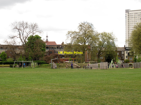 Photo 6"x4" Play area, Deptford Park Deptford\/TQ3677 c2014
