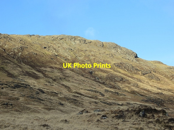 Photo 6"x4" Slopes of Beinn Bhearnach Strathcoil c2014