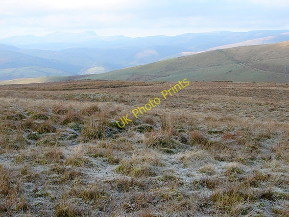 Photo 6"x4" Moorland on Mynydd y Cemais Aberangell c2008