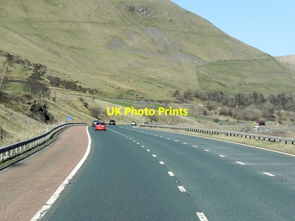 Photo 6"x4" Northbound M6, Grayrigg Low Borrowbridge c2014
