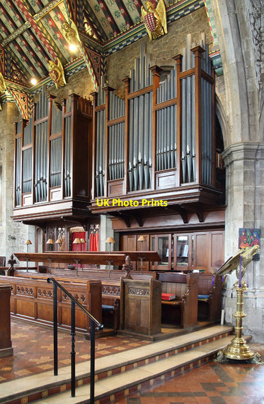 Photo 6"x4" St Mary, Prittlewell - Organ Southend-on-Sea c2014