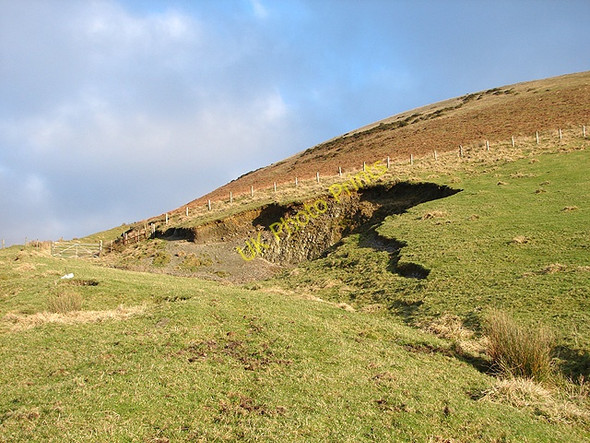 Photo 6"x4" Old quarry near Talyrnau farm Cwm-Llinau c2008