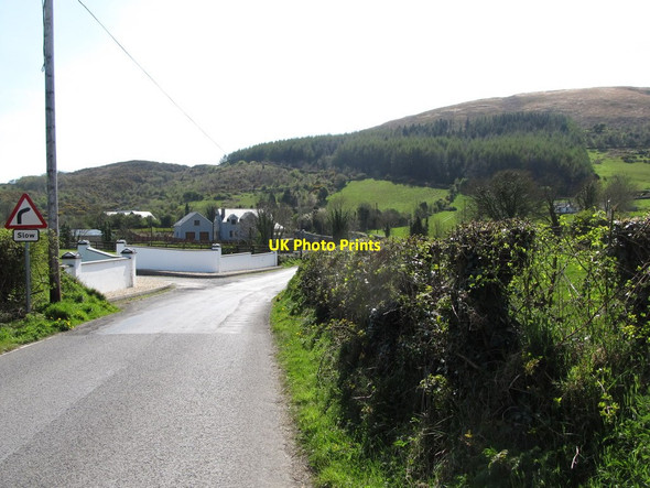Photo 6"x4" Bend in the Bernish Road Newry c2014