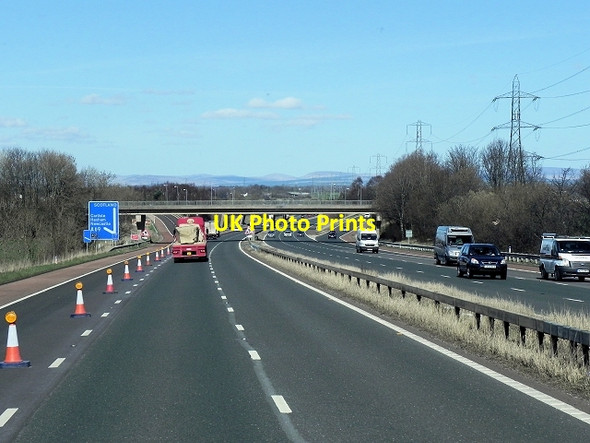 Photo 6"x4" M6, Junction 43 Garlands\/NY4354 c2014
