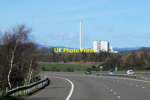 Photo 6"x4" A74(M) Northbound Lockerbie c2014