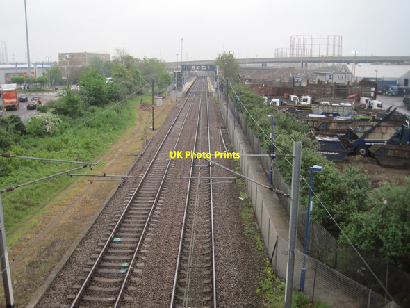 Photo 6"x4" Angel Road railway station, London Edmonton\/TQ3392 c2014