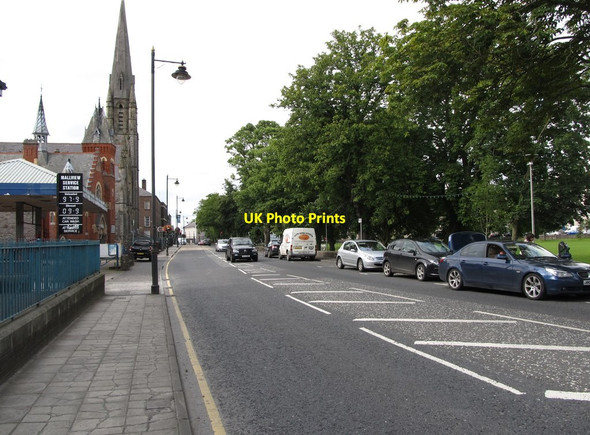 Photo 6"x4" View north along The Mall, Armagh Armagh c2012