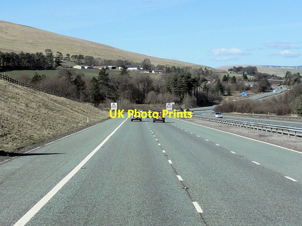 Photo 6"x4" A74(M) South of Abington Abington\/NS9323 c2014