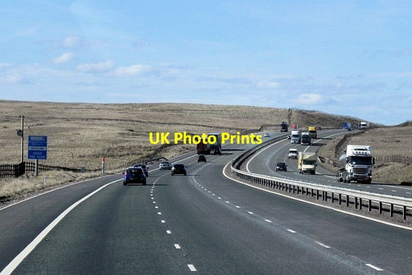 Photo 6"x4" Northbound M74 Jack's Law c2014