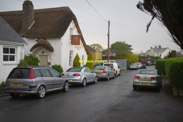 Photo 6"x4" The Thatched Inn, Abbotsham Bideford c2014