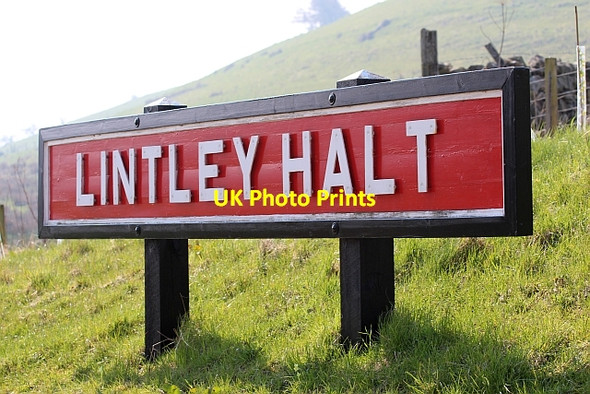 Photo 6"x4" Lintley Halt Slaggyford c2014