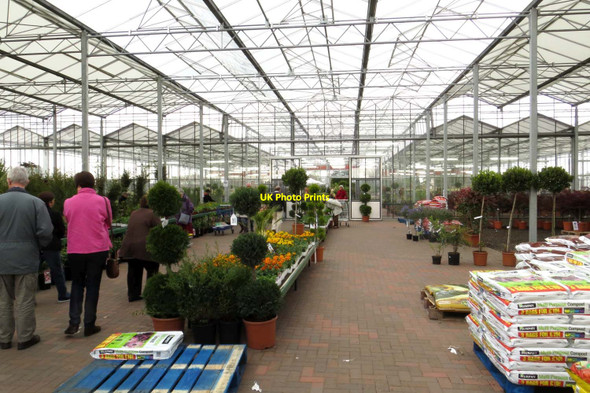 Photo 6"x4" Under cover in the Garden Centre Wendover c2014