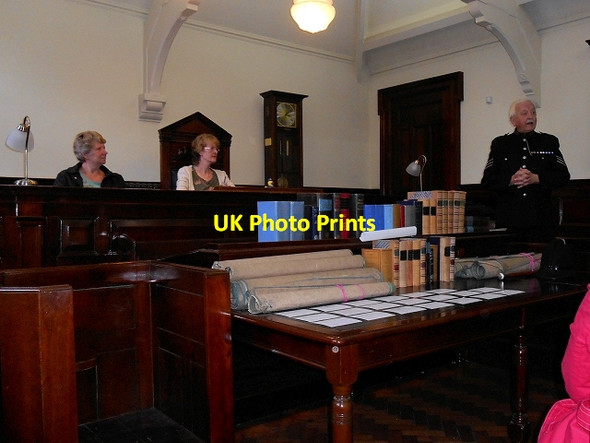 Photo 6"x4" GMP Museum, Denton Magistrates' Courtroom Manchester c2014