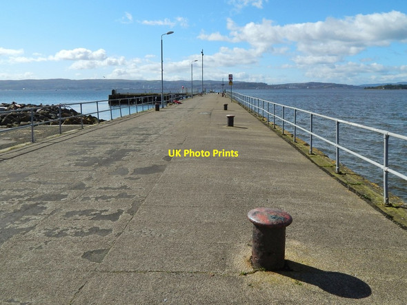 Photo 6"x4" Helensburgh Pier Helensburgh c2014