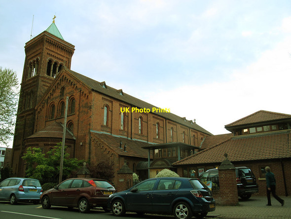 Photo 6"x4" St Luke's church, Battersea: exterior Clapham\/TQ2975 c2014