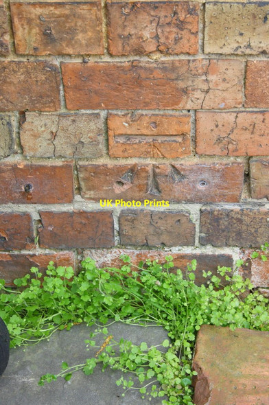 Photo 6"x4" Benchmark on #136 Wood Street Rugby c2014