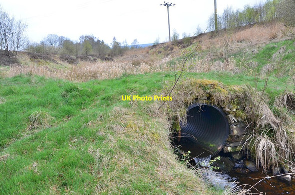 Photo 6"x4" Culvert, Fairydean Burn Hattonknowe c2014