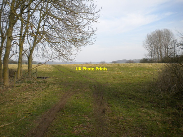 Photo 6"x4" Vague track towards Rutland Water Gunthorpe\/SK8605 c2014