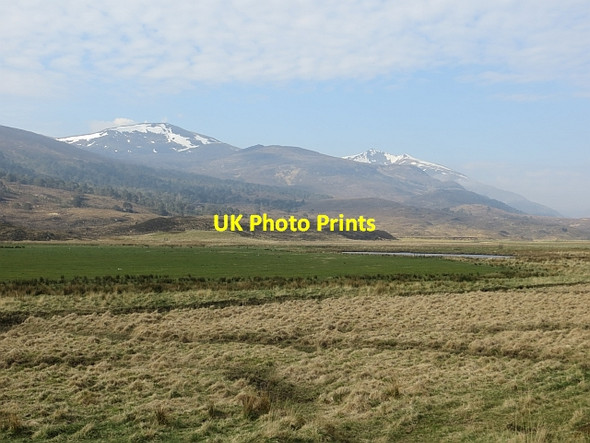 Photo 6"x4" Marshy haugh, Strathfarrar Coille Garbh-leac c2014