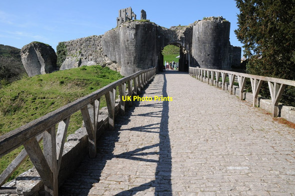 Photo 6"x4" Gatehouse, Corfe Castle Corfe Castle c2014