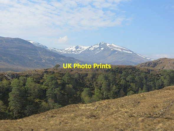 Photo 6"x4" View towards Sg\u00c3\u00b9rr na Lapaich Garbh-uisge c2014