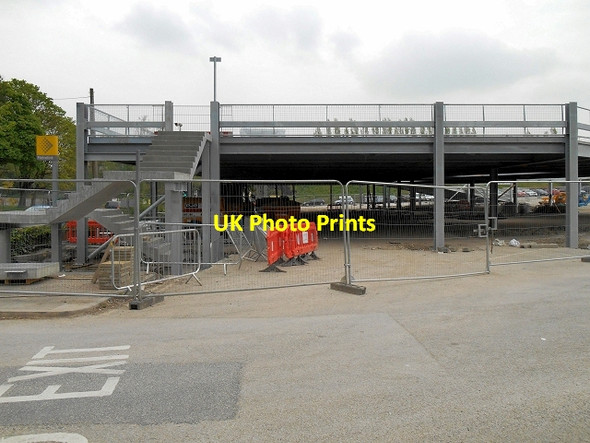 Photo 6"x4" Radcliffe Metrolink Park and Ride Construction Radcliffe\/SD7807 c2014