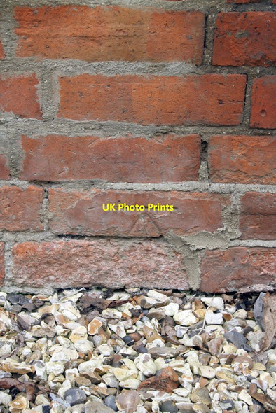 Photo 6"x4" Benchmark on building at Richmond Hill Farm Chislehampton c2014