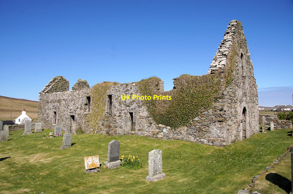 Photo 6"x4" Baliasta kirk and graveyard Baliasta\/HP6009 c2014 P1