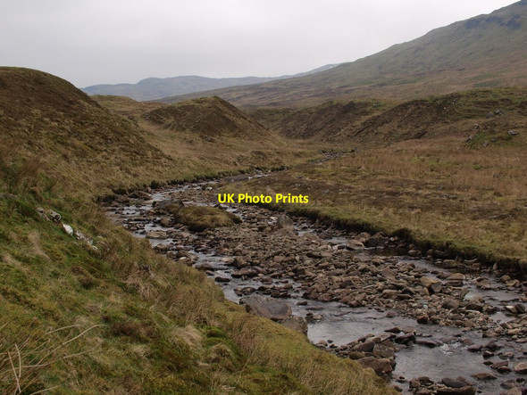Photo 6"x4" Allt a' Ghlinne Dhuibh Bealach a' Chonnaidh\/NN5116 c2014