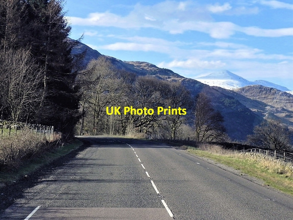 Photo 6"x4" A82 North of Stuckendroin Ardlui c2014