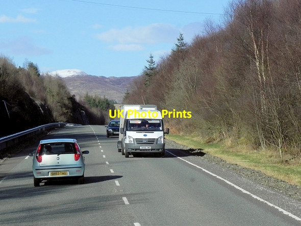 Photo 6"x4" A82 Northbound Towards Crianlarich Crianlarich c2014