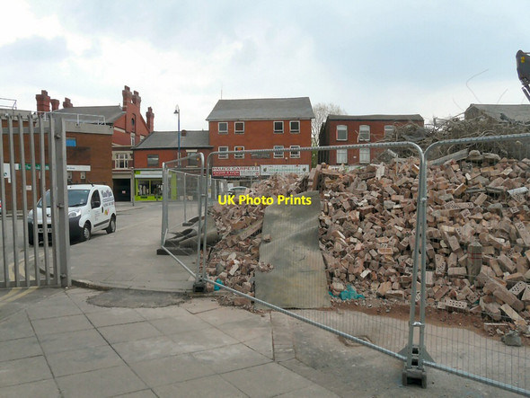 Photo 6"x4" Service Yard 3 after the demolition Hyde\/SJ9494 c2014