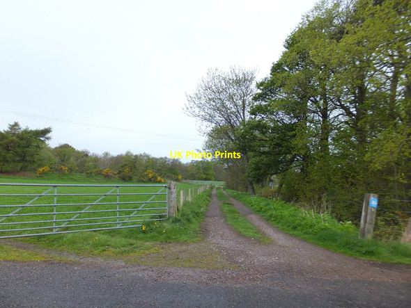 Photo 6"x4" Track by Househill, Nairn Nairn c2014