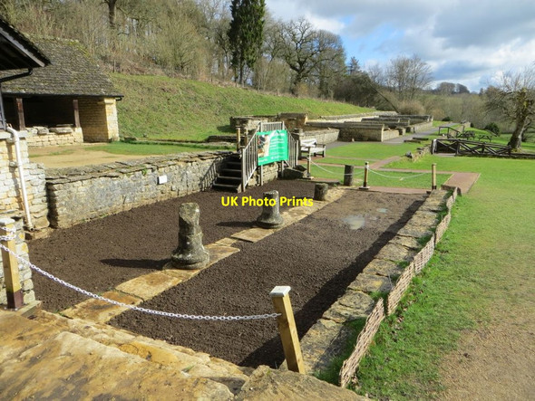 Photo 6"x4" North wing of the Villa Chedworth c2014