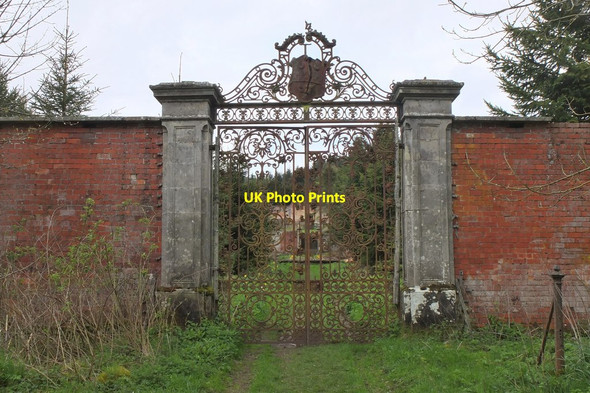 Photo 6"x4" Gates to the Lost Garden of Penicuik Penicuik c2014