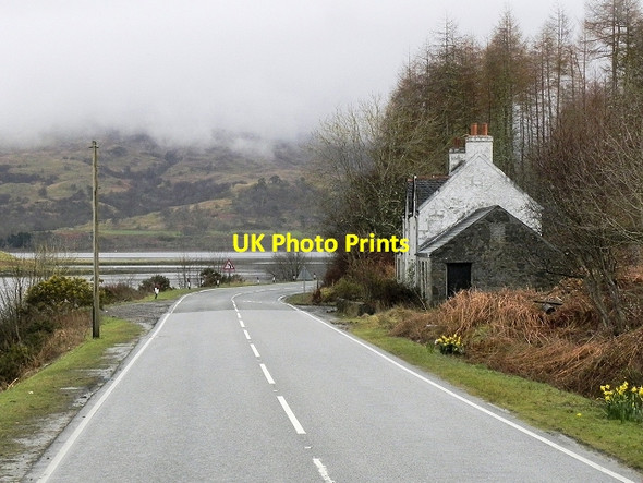 Photo 6"x4" A85 along Loch Etive Black Crofts c2014