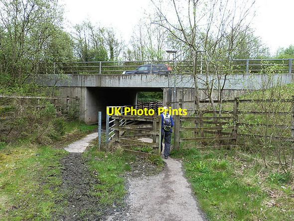Photo 6"x4" Borders Abbeys Way passing under the Melrose By-pass Melrose\/NT5434 c2014