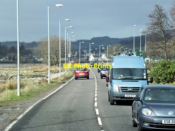 Photo 6"x4" A83 Approaching Lochgilphead Lochgilphead c2014